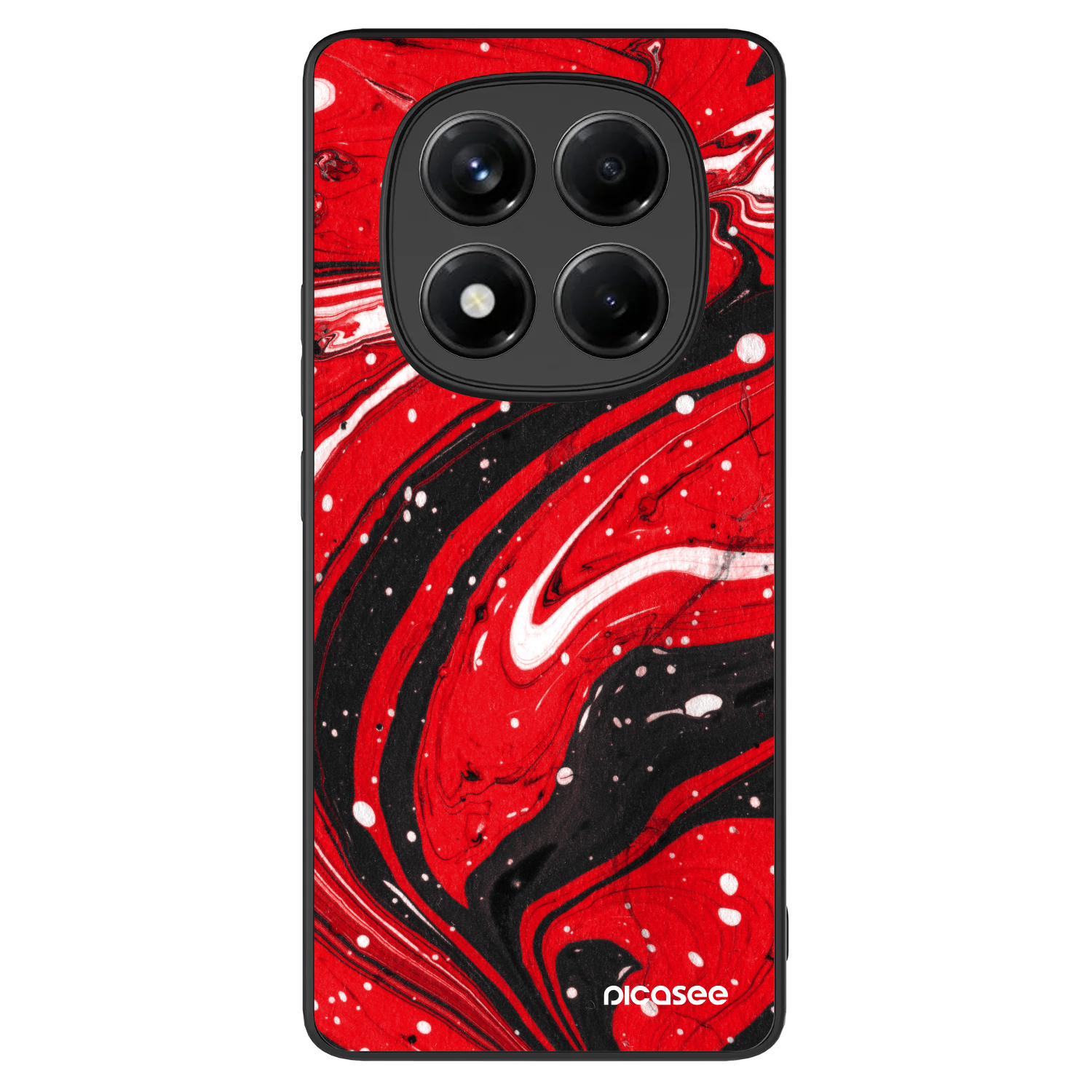 Picasee ULTIMATE CASE na Xiaomi Redmi Note 14 Pro+ 5G - Red black