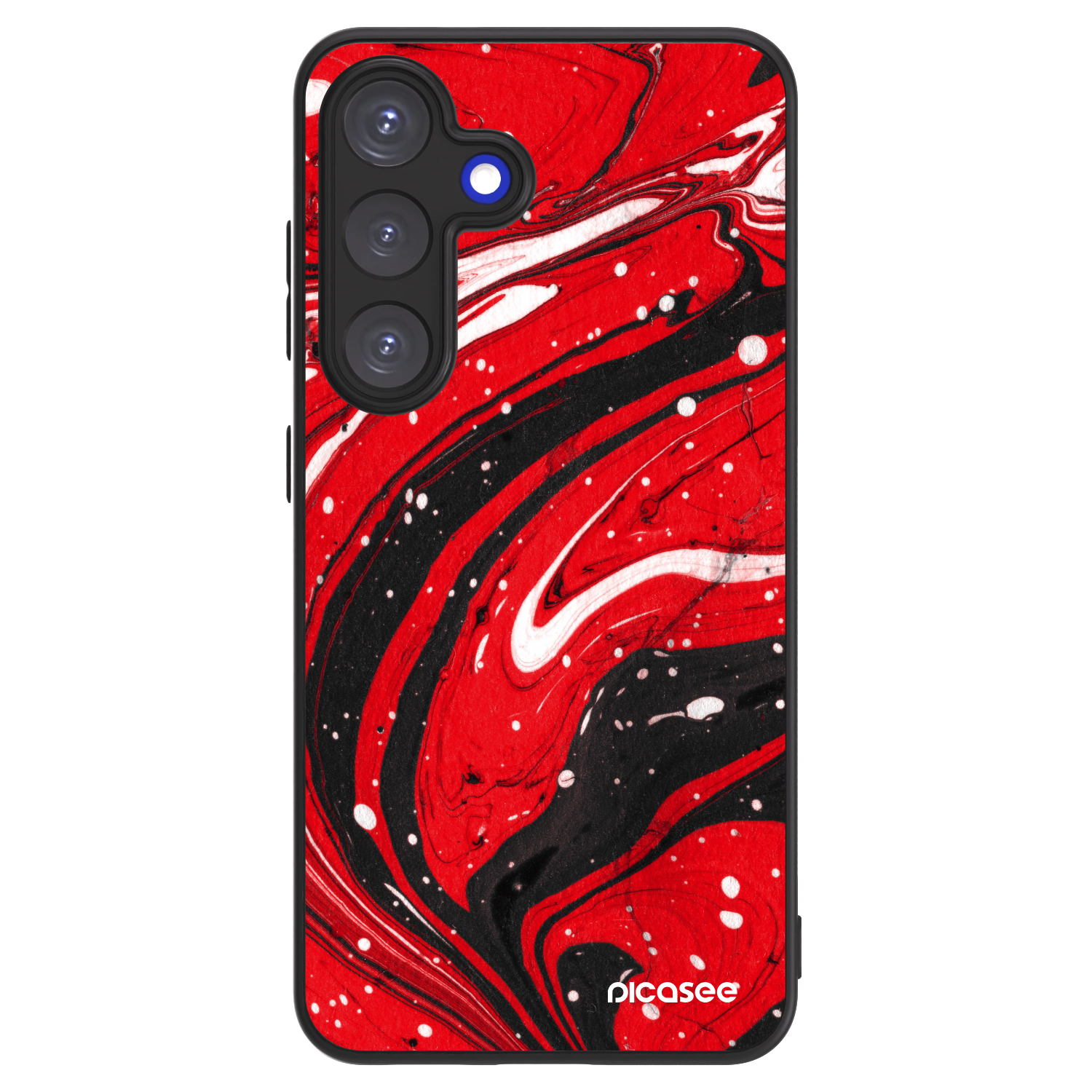 Picasee ULTIMATE CASE PowerShare pro Samsung Galaxy S25 5G - Red black