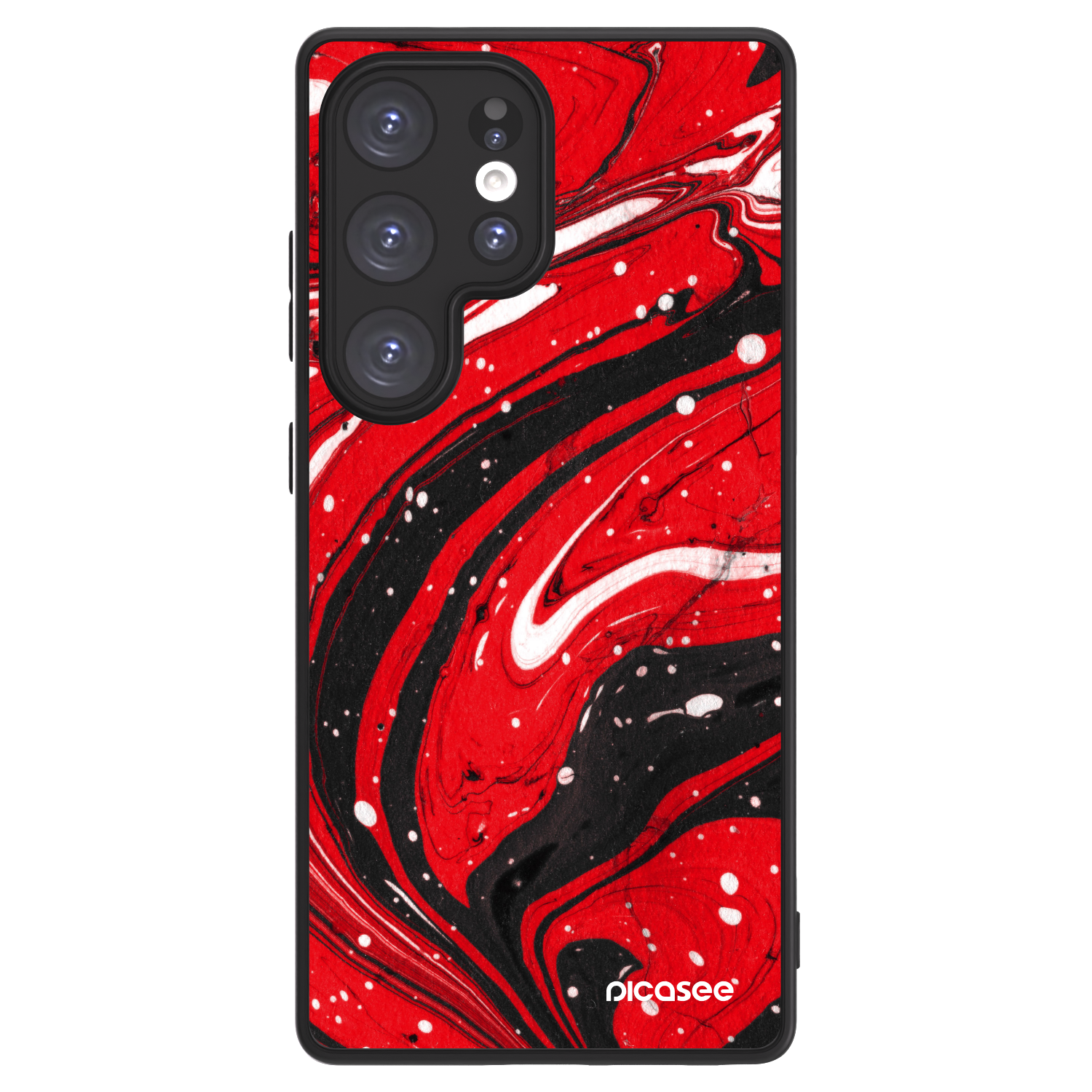 Picasee ULTIMATE CASE na Samsung Galaxy S25 Ultra 5G - Red black
