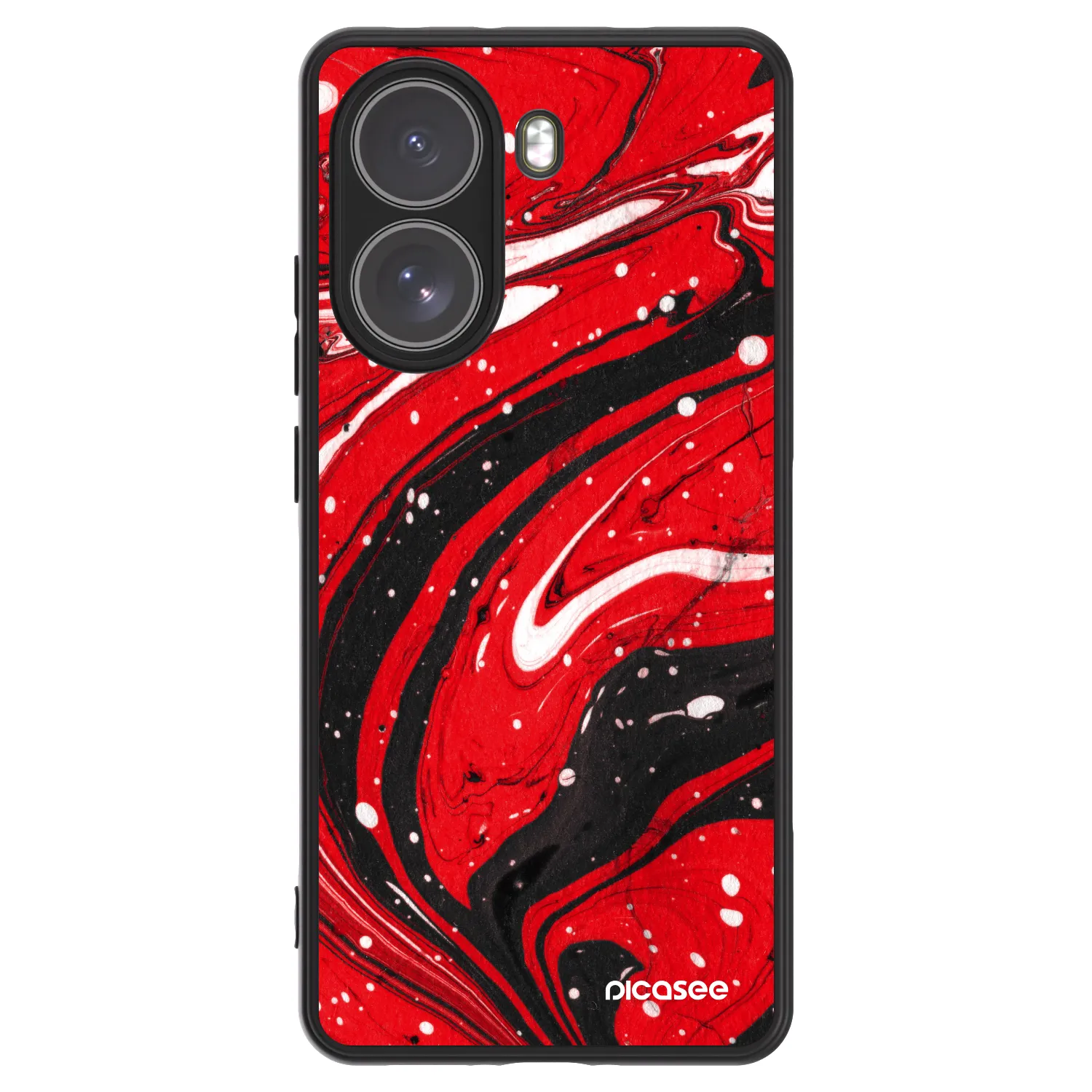 Picasee ULTIMATE CASE na Xiaomi Poco X7 Pro 5G - Red black