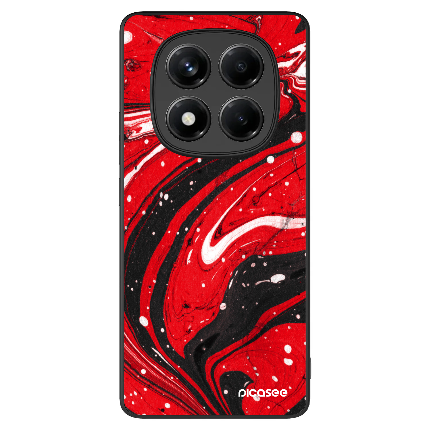 Picasee ULTIMATE CASE na Xiaomi Redmi Note 14 Pro 4G - Red black
