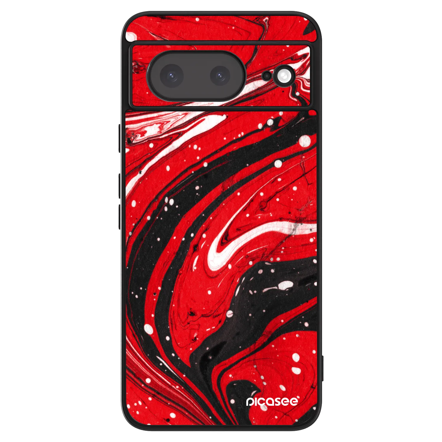 Picasee ULTIMATE CASE na Google Pixel 8a - Red black