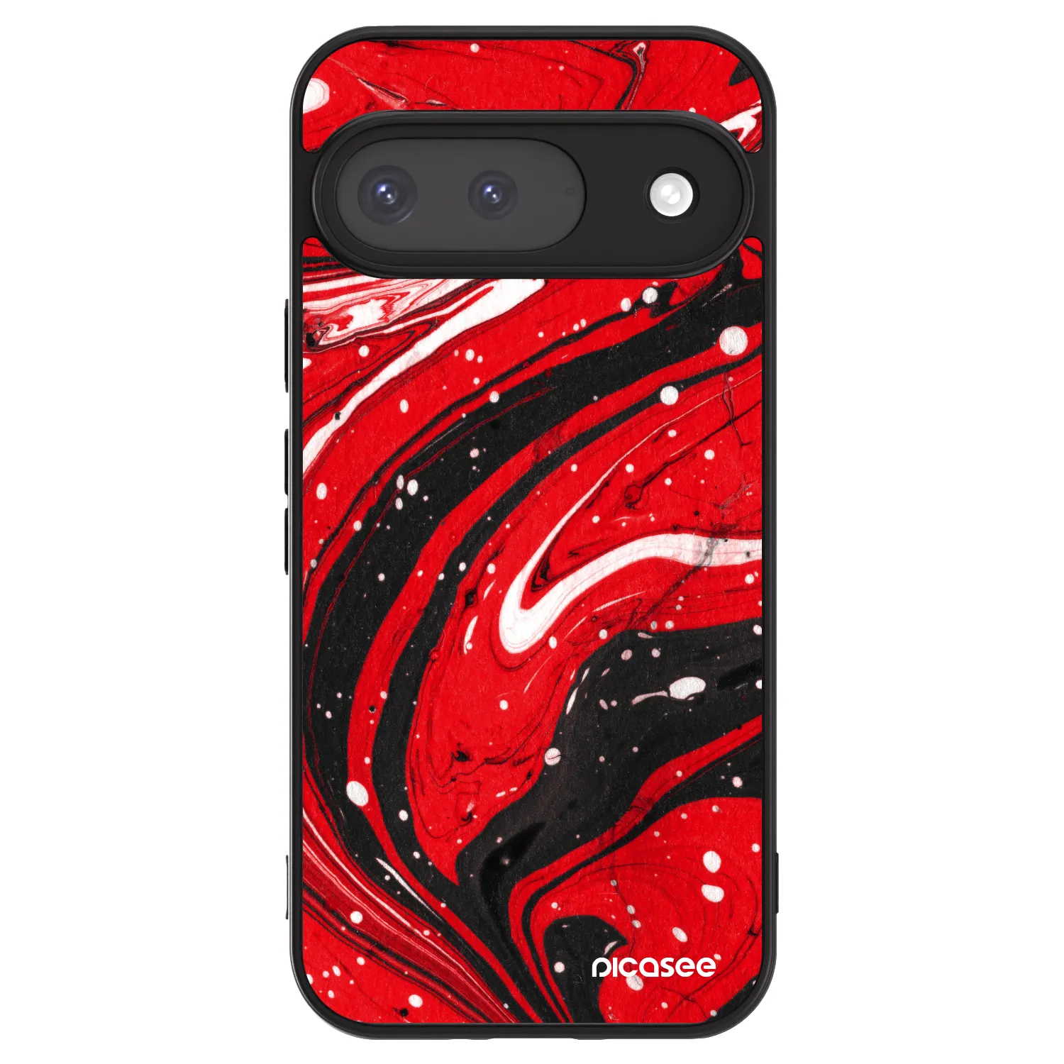 Picasee ULTIMATE CASE na Google Pixel 9 - Red black