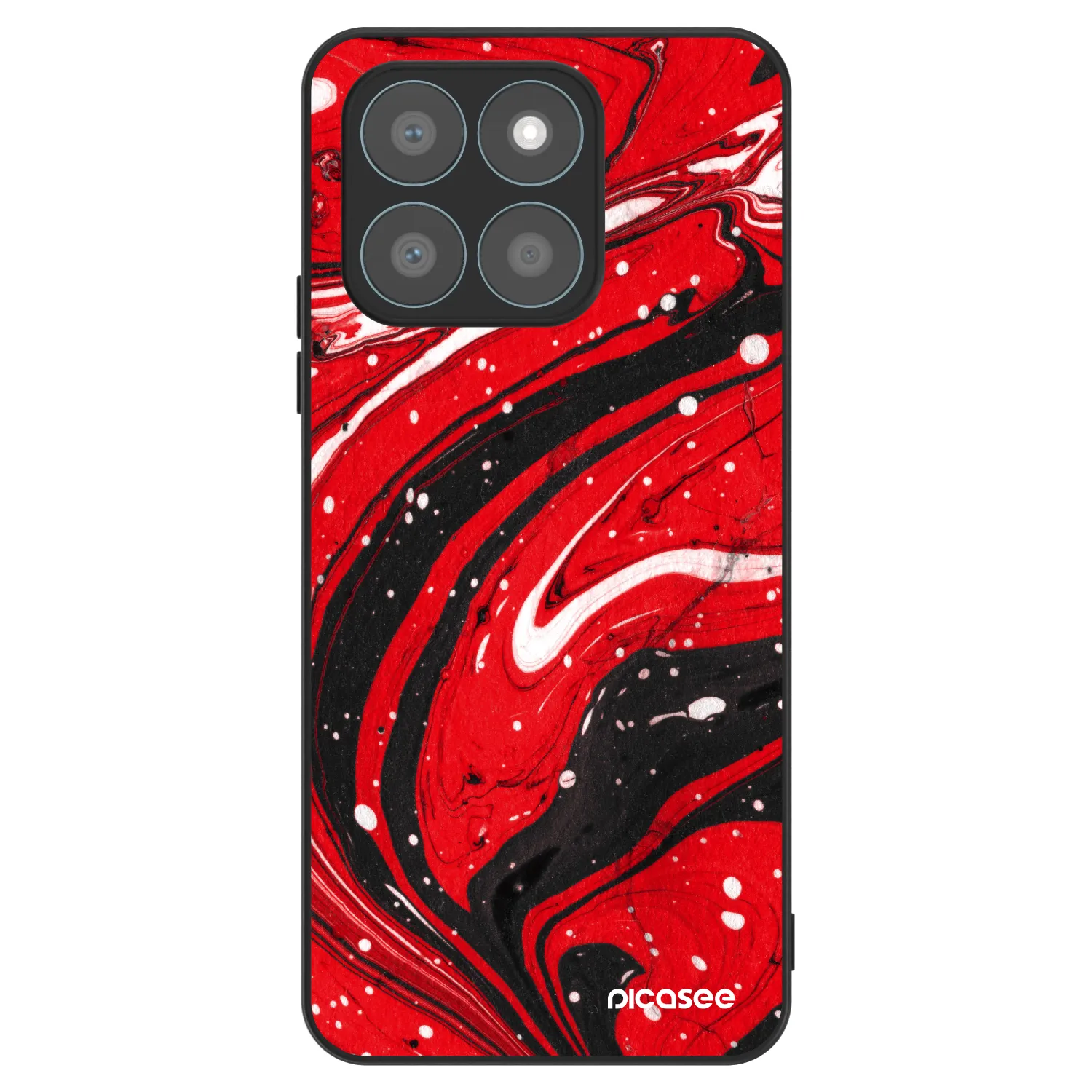 Picasee ULTIMATE CASE na Honor X8c - Red black