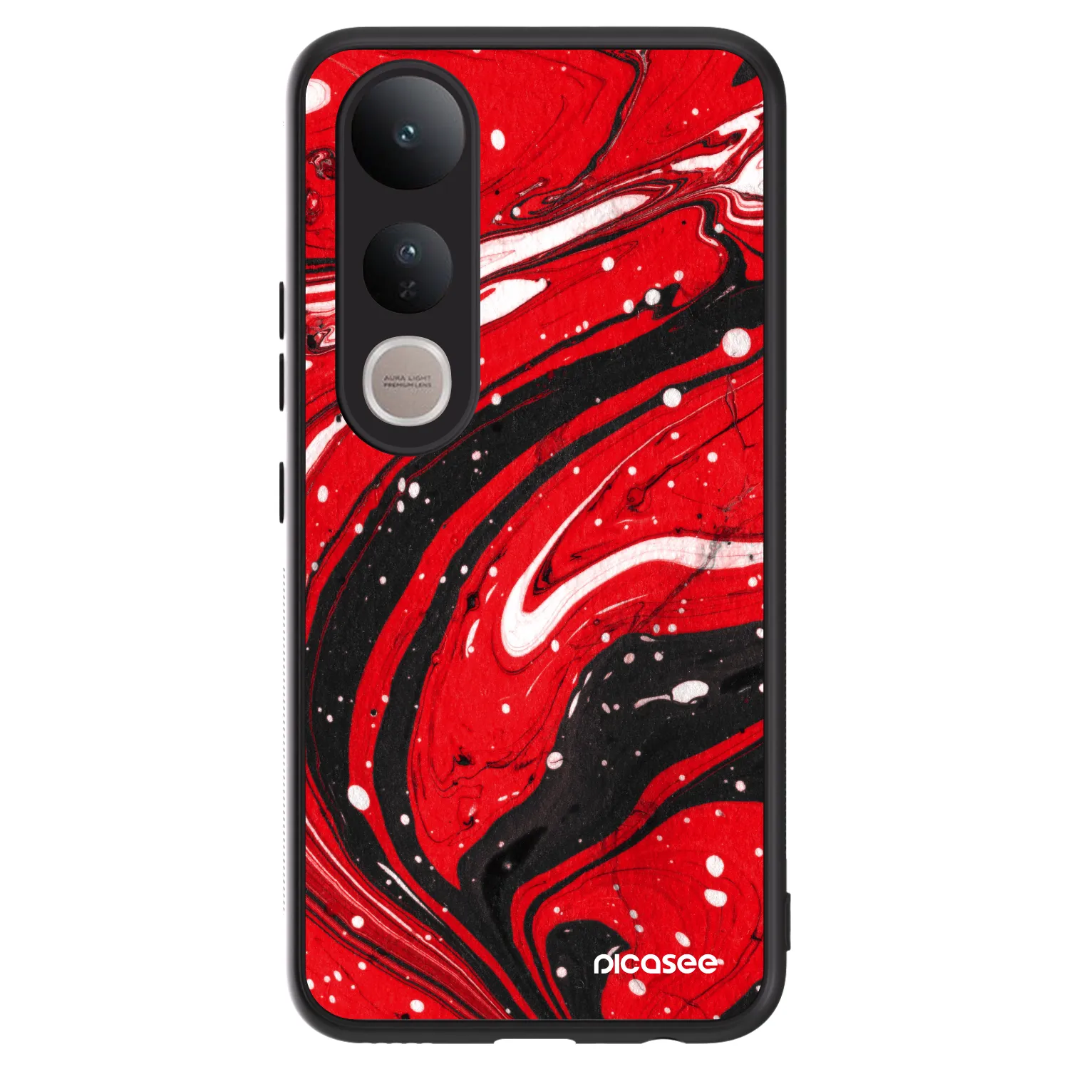 Picasee ULTIMATE CASE na Vivo V50 Lite 5G - Red black