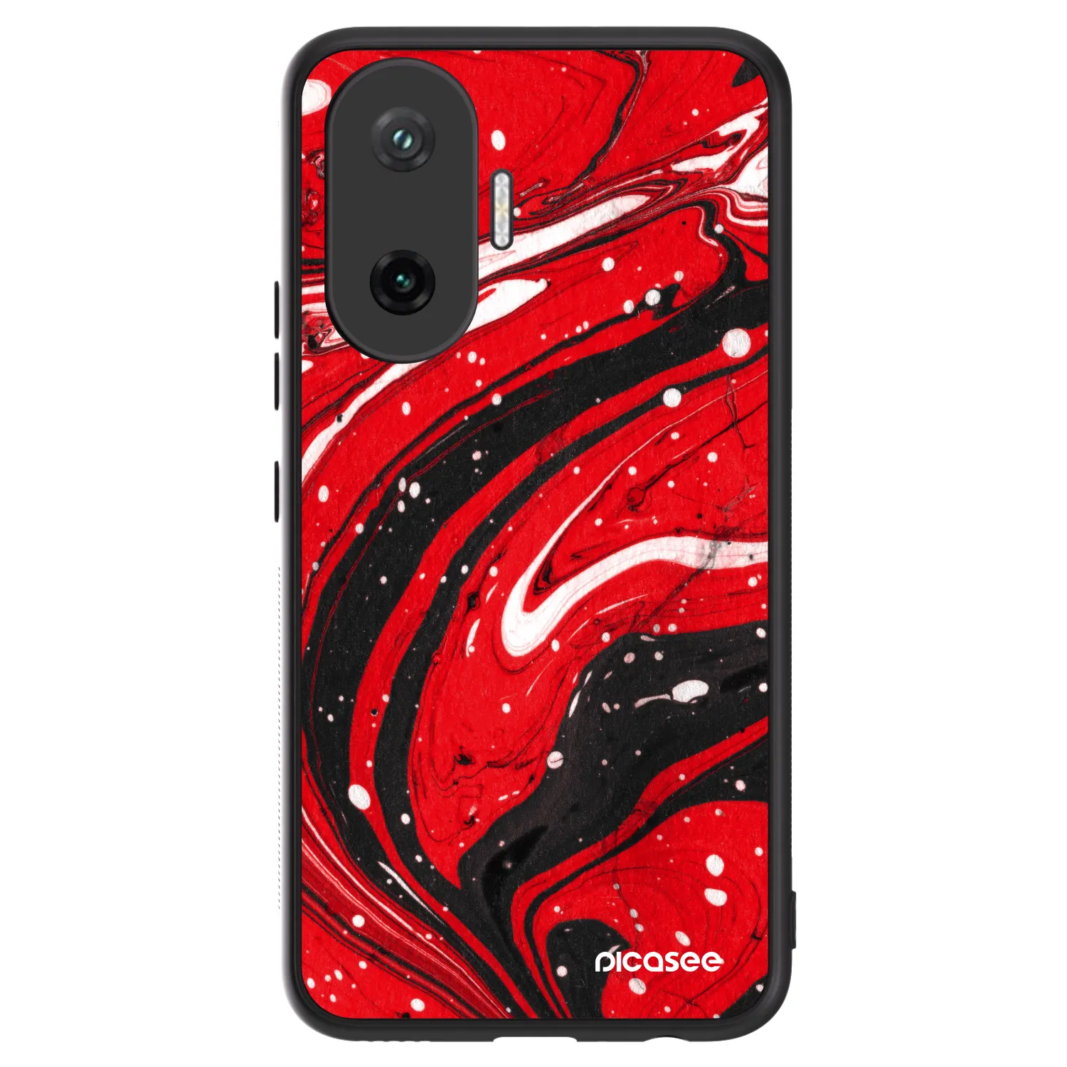Picasee ULTIMATE CASE na Xiaomi Poco F7 Pro 5G - Red black