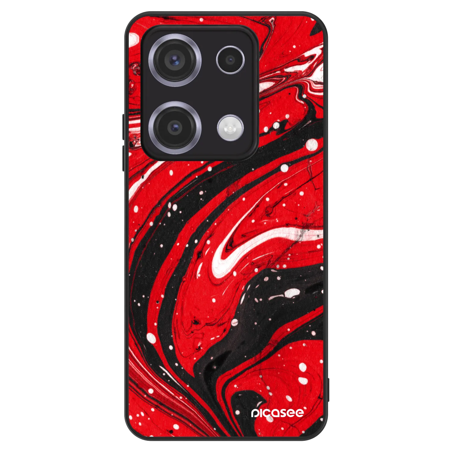Picasee ULTIMATE CASE na Xiaomi Redmi Note 14S - Red black