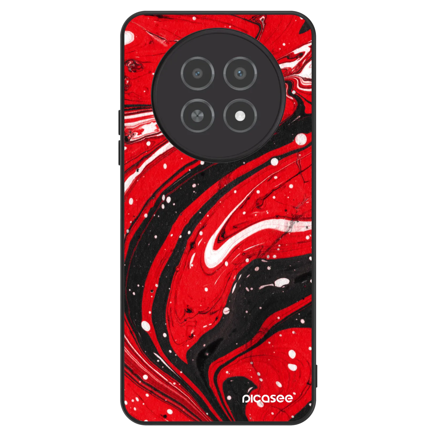 Picasee ULTIMATE CASE na Realme 12X - Red black