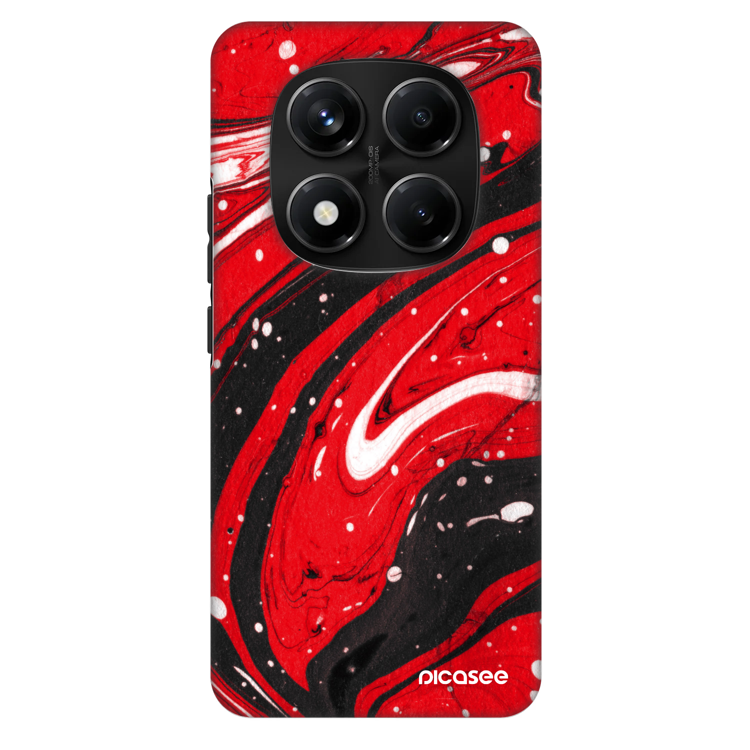 Picasee Fashion Case na Xiaomi Redmi Note 14 Pro+ 5G - Red black