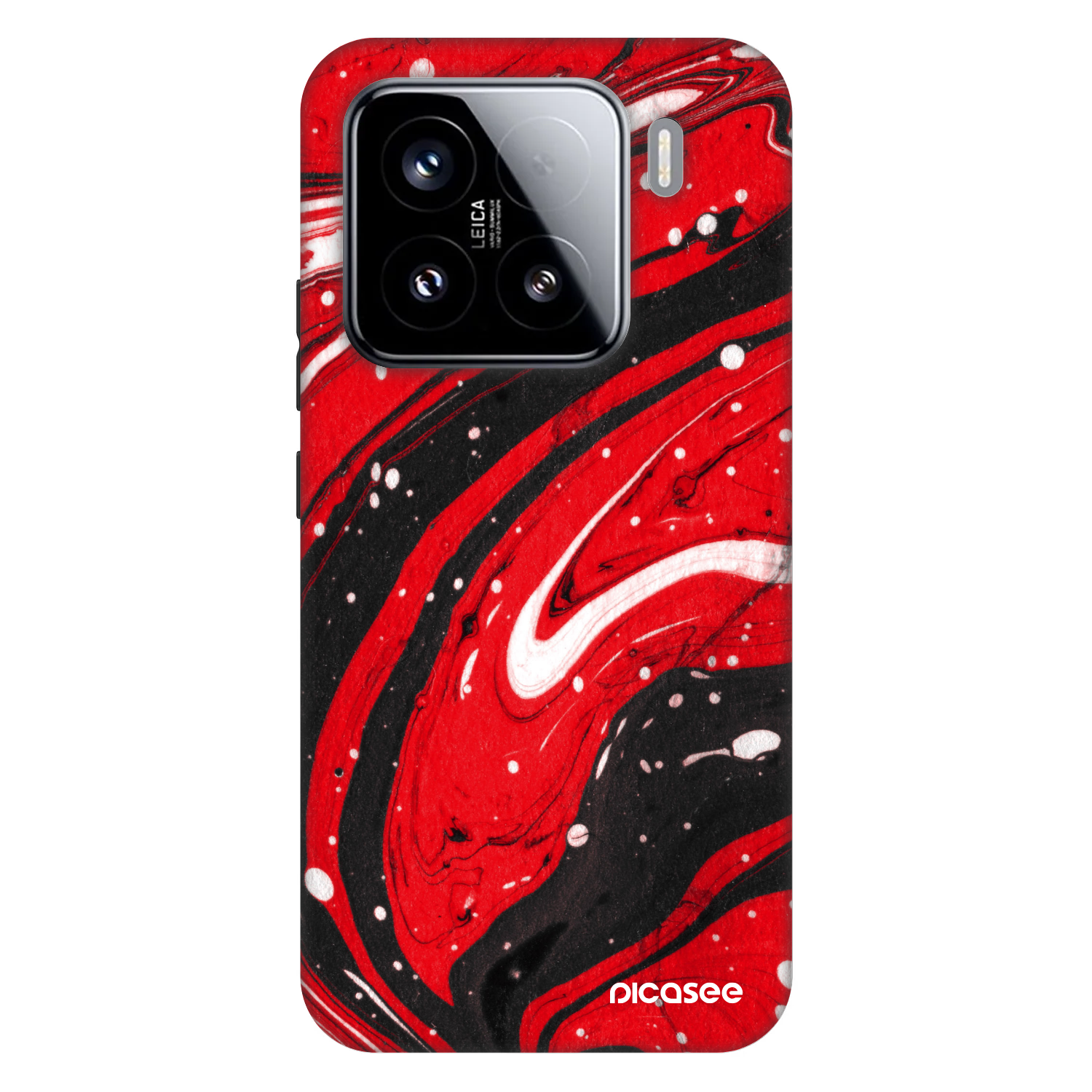 Picasee Fashion Case na Xiaomi 15 - Red black