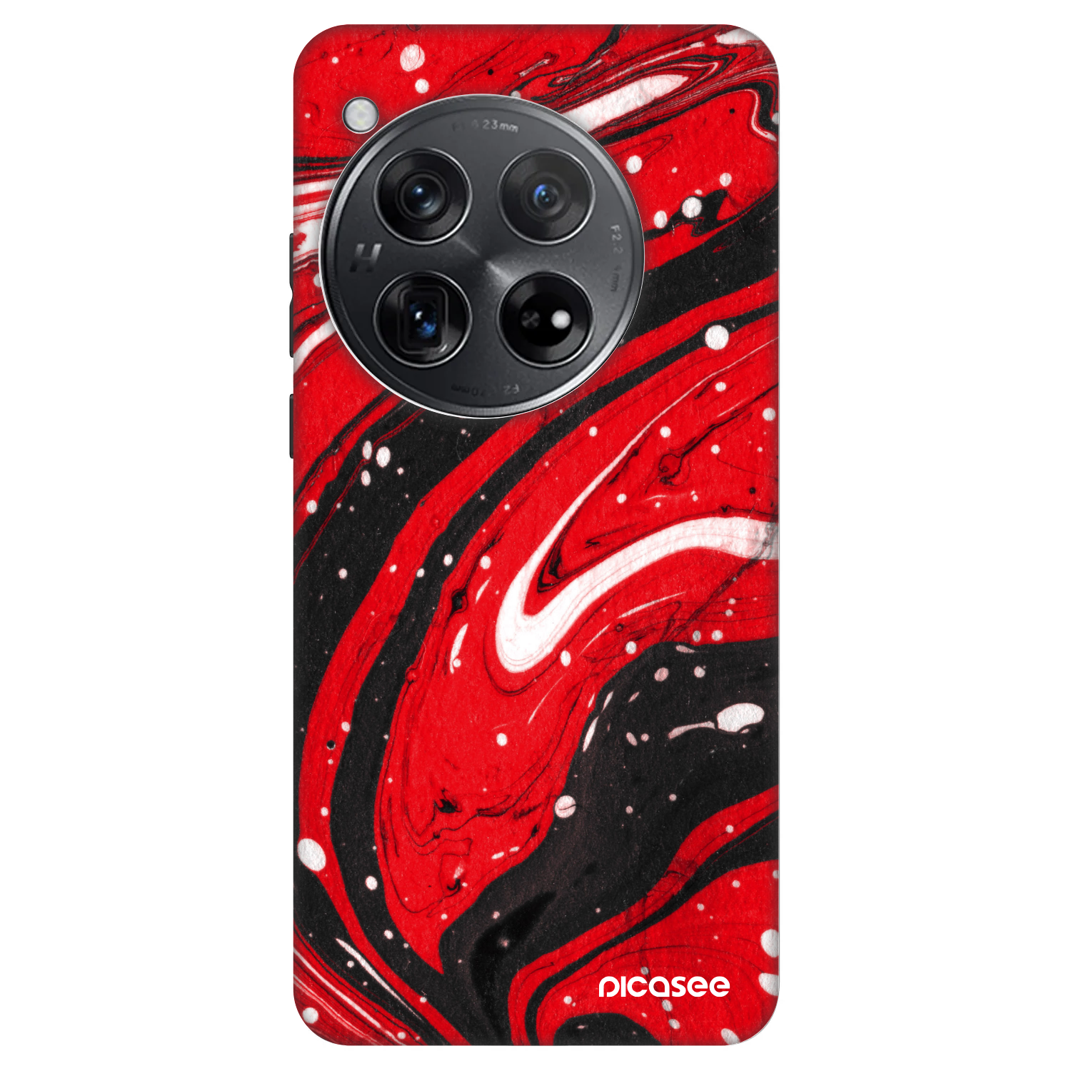 Picasee Fashion Case na OnePlus 12 5G - Red black