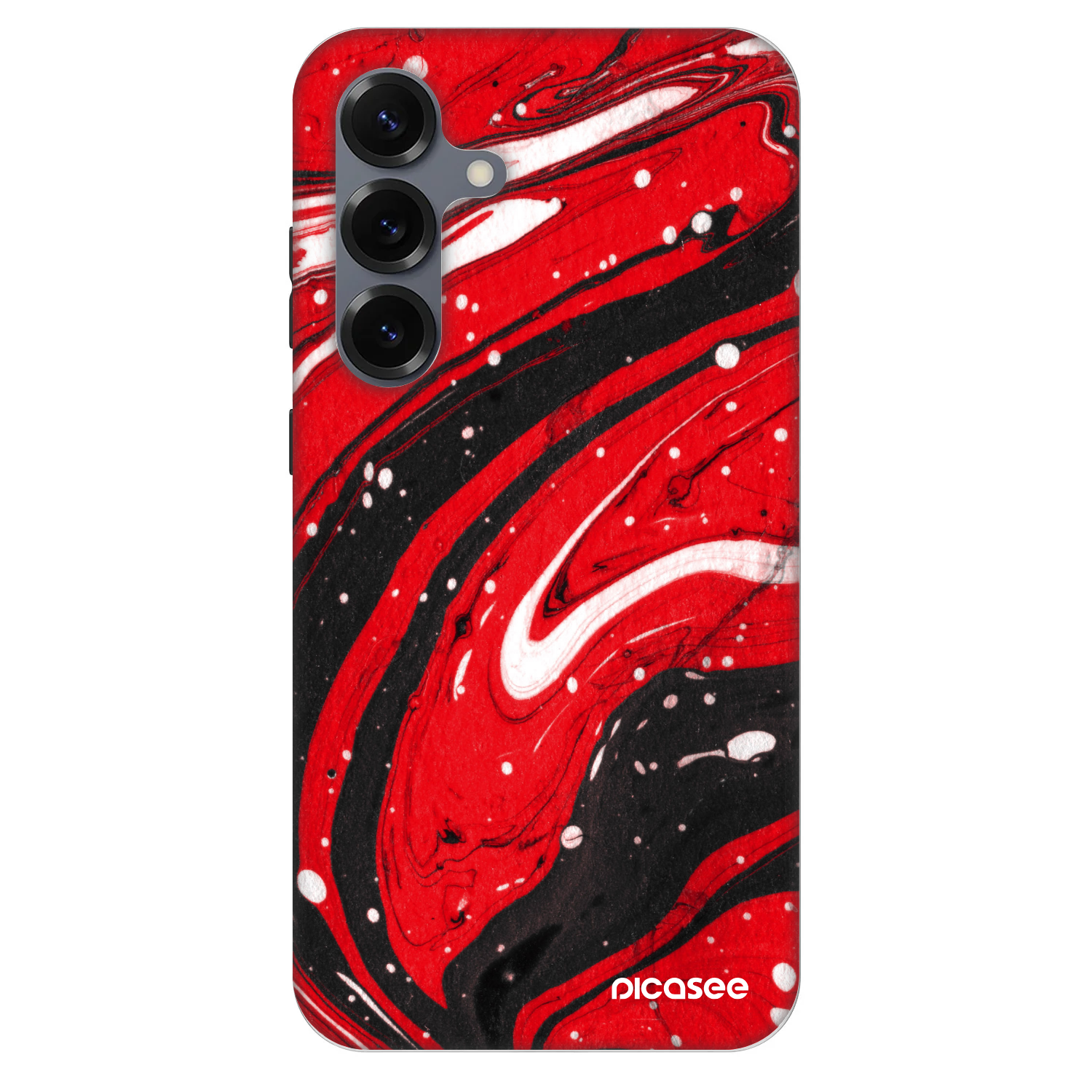 Picasee Fashion Case PowerShare pro Samsung Galaxy S25+ 5G - Red black