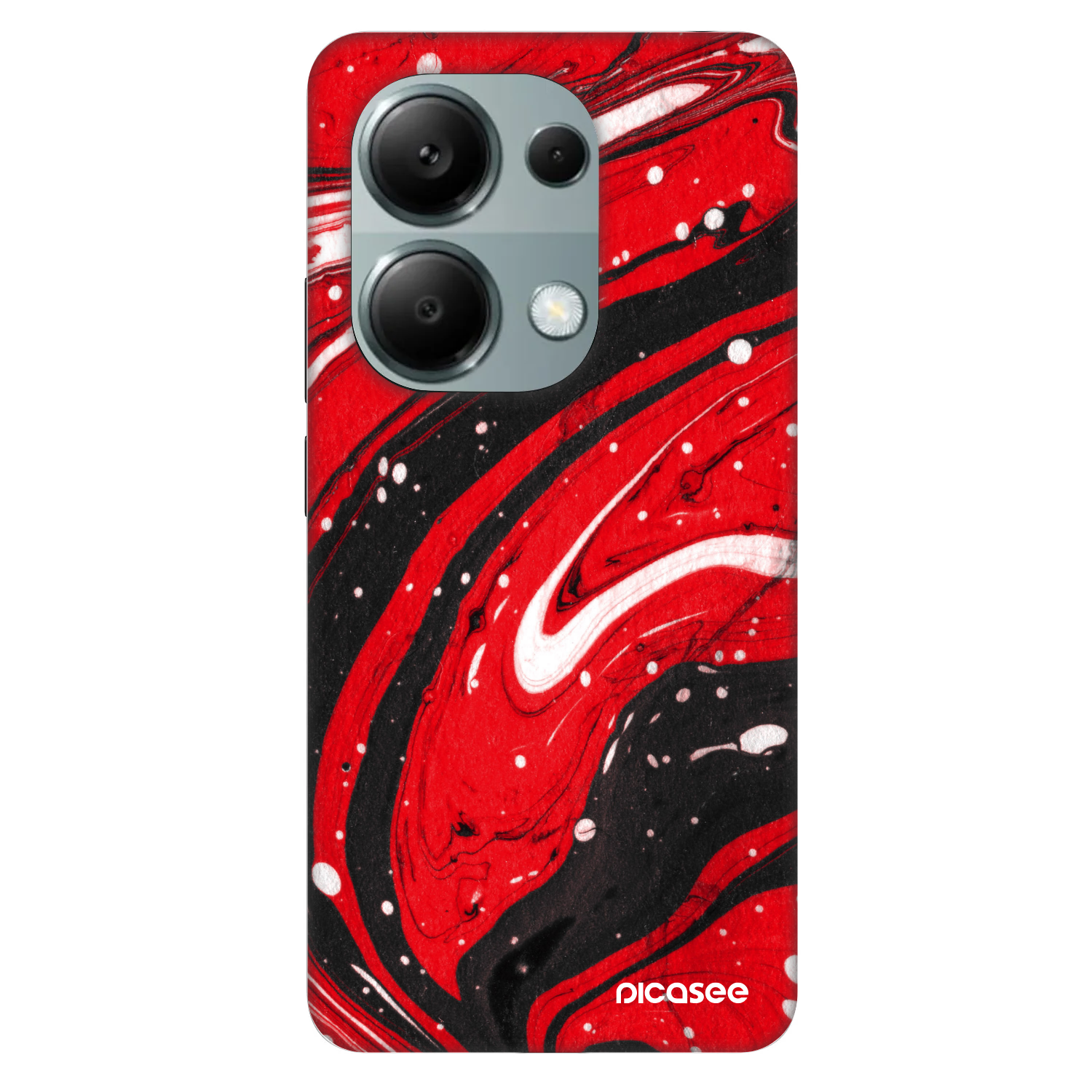 Picasee Fashion Case na Xiaomi Redmi Note 13 Pro 4G - Red black