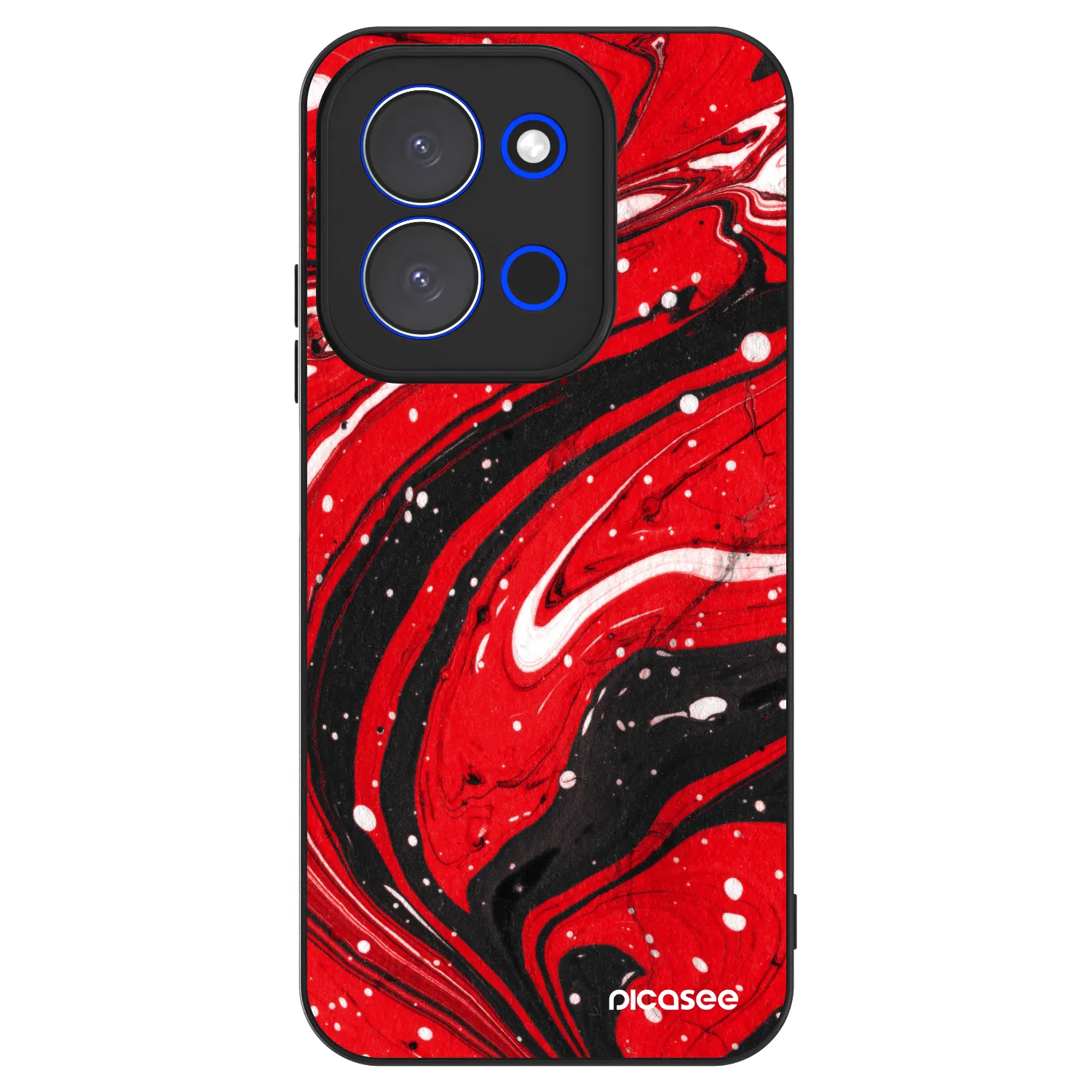 Picasee ULTIMATE CASE na Xiaomi Redmi 15C 4G - Red black