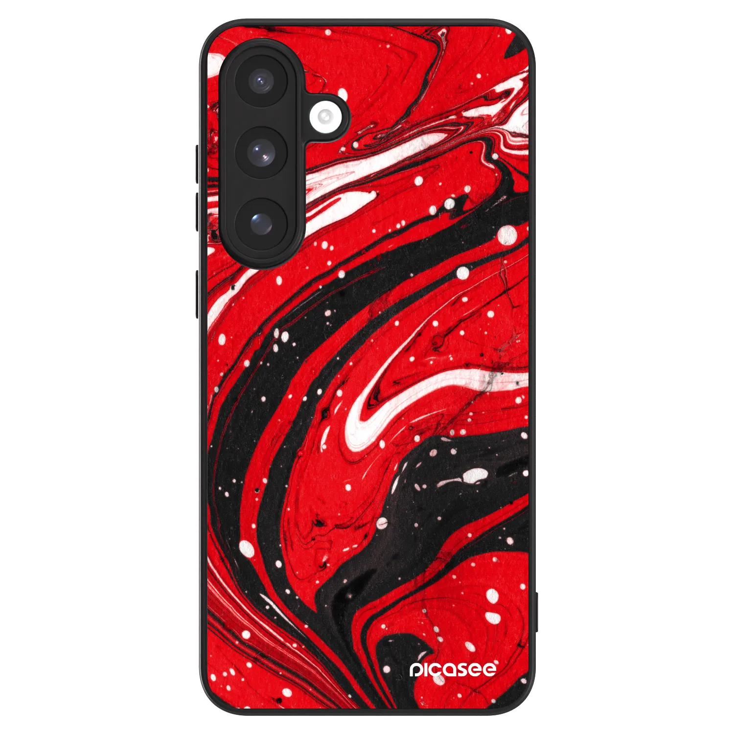 Picasee ULTIMATE CASE PowerShare pro Samsung Galaxy S25 FE 5G - Red black
