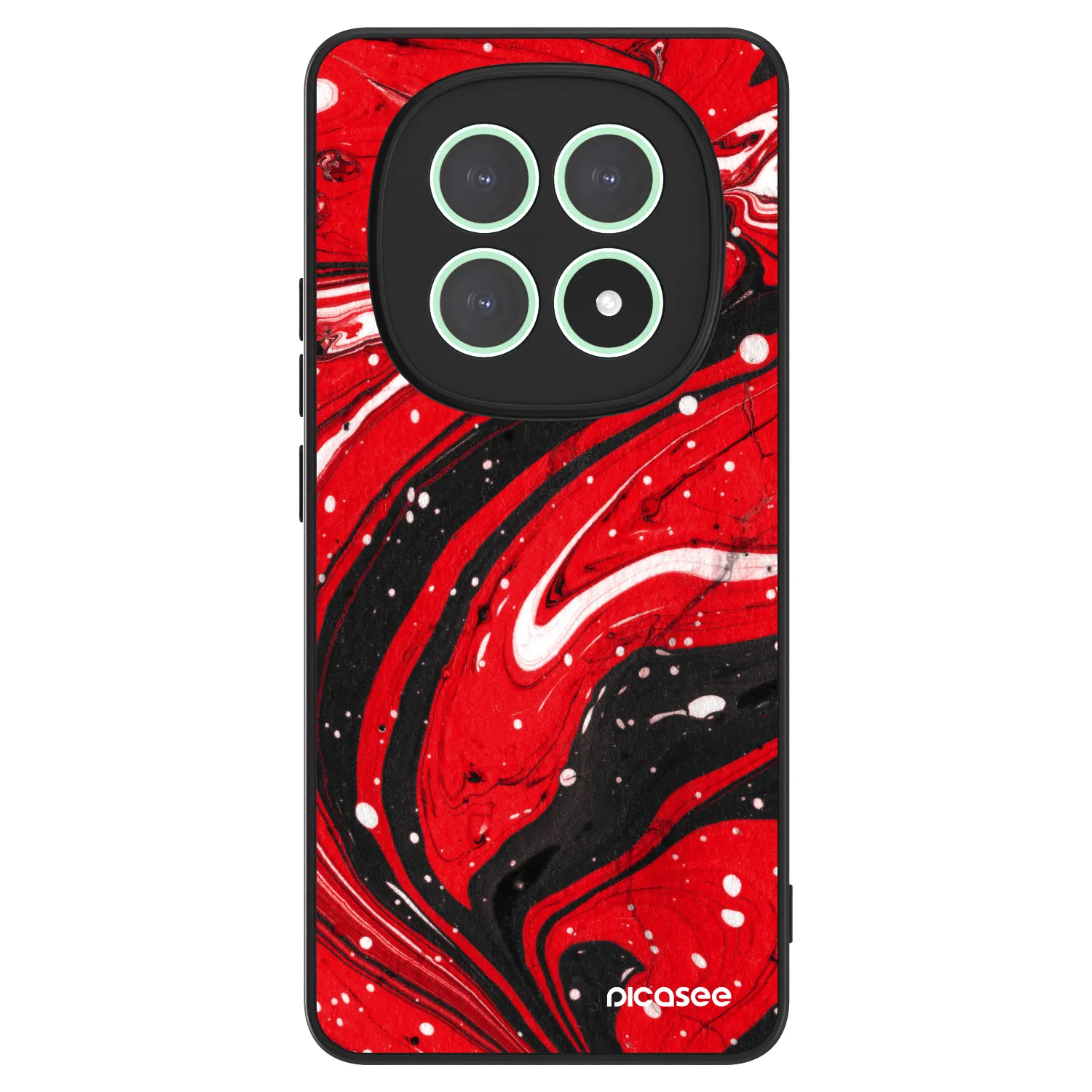 Picasee ULTIMATE CASE na Xiaomi Redmi Note 15 4G - Red black