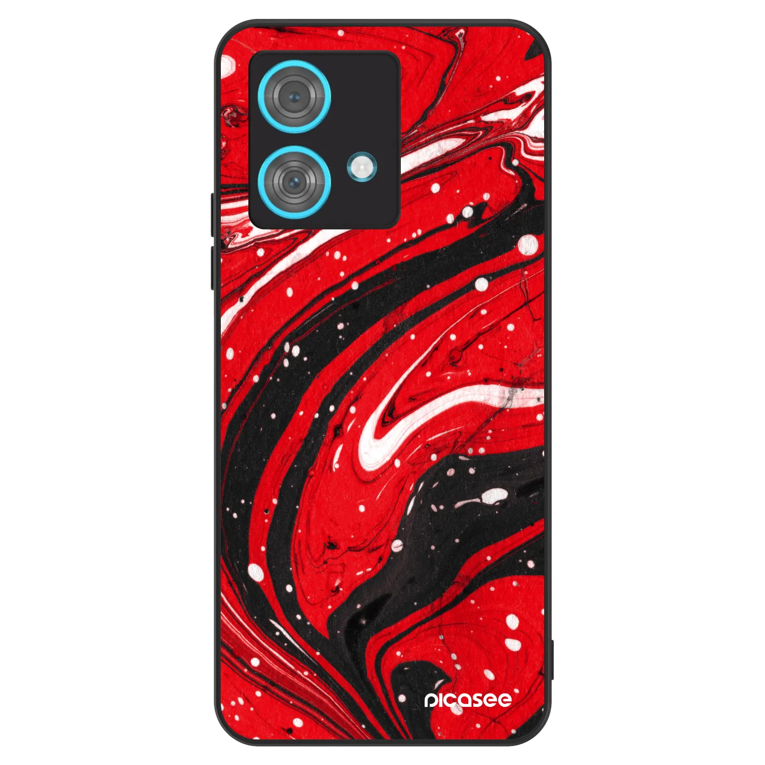 Picasee ULTIMATE CASE na Motorola Edge 40 Neo - Red black