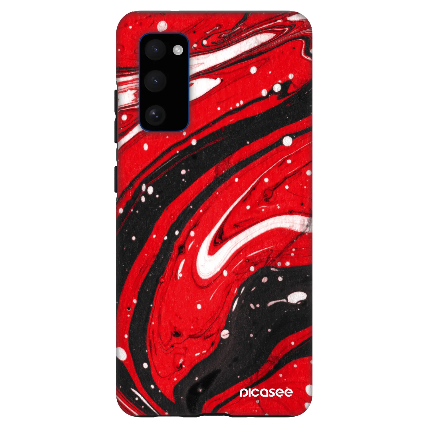 Picasee Fashion Case na Samsung Galaxy S20 FE - Red black