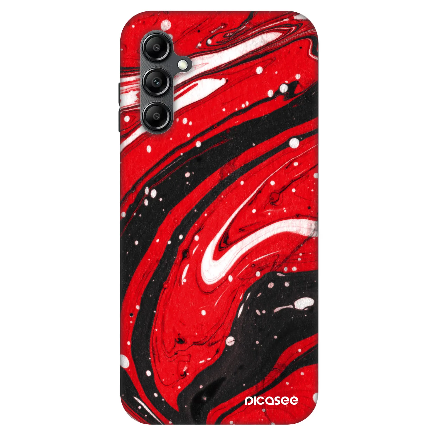 Picasee Fashion Case na Samsung Galaxy A16 4G - Red black