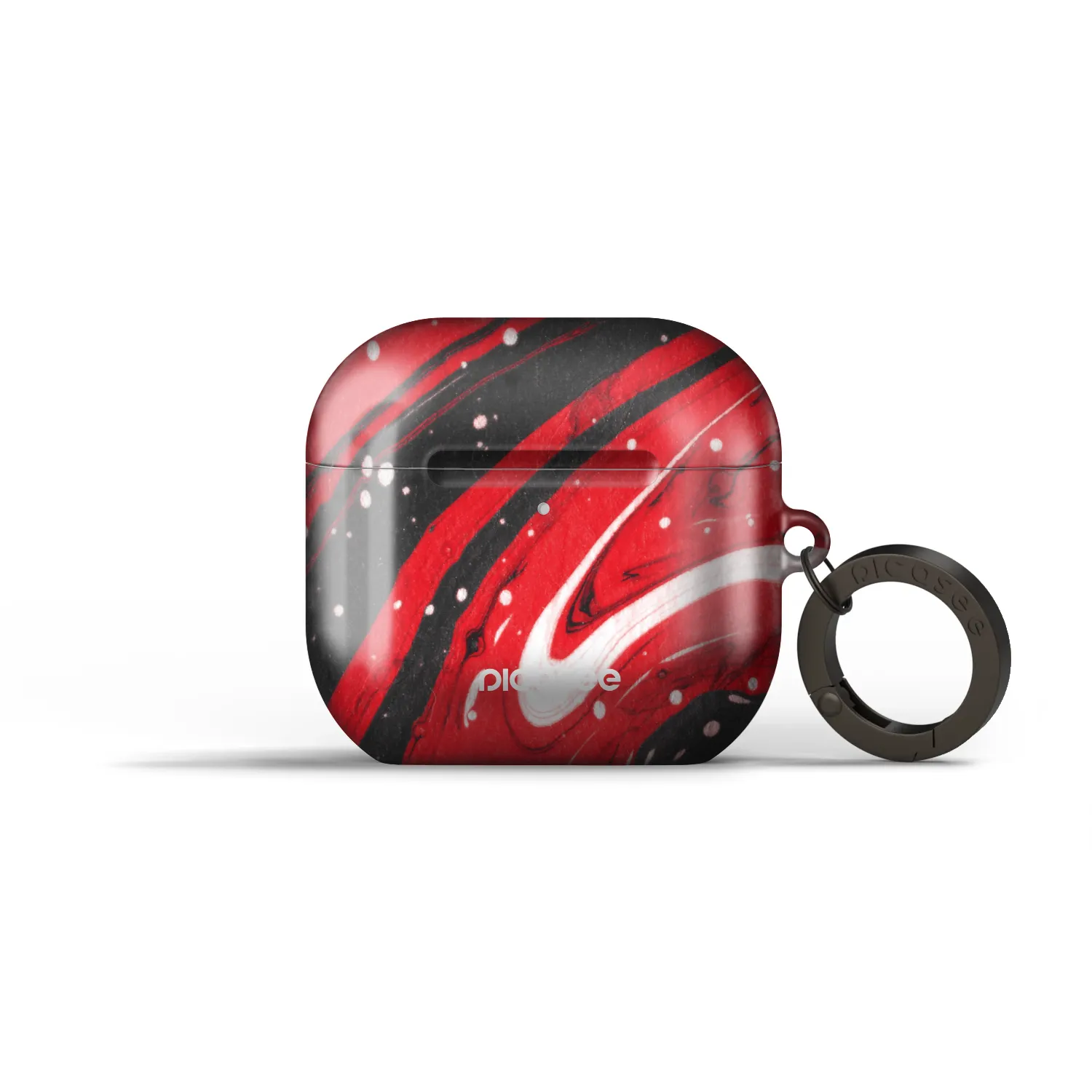 Picasee Obal pro Apple AirPods 4 - Red black