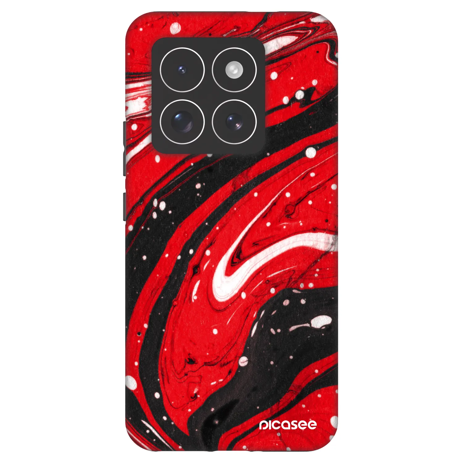 Picasee Fashion Case na Xiaomi 14 Pro - Red black