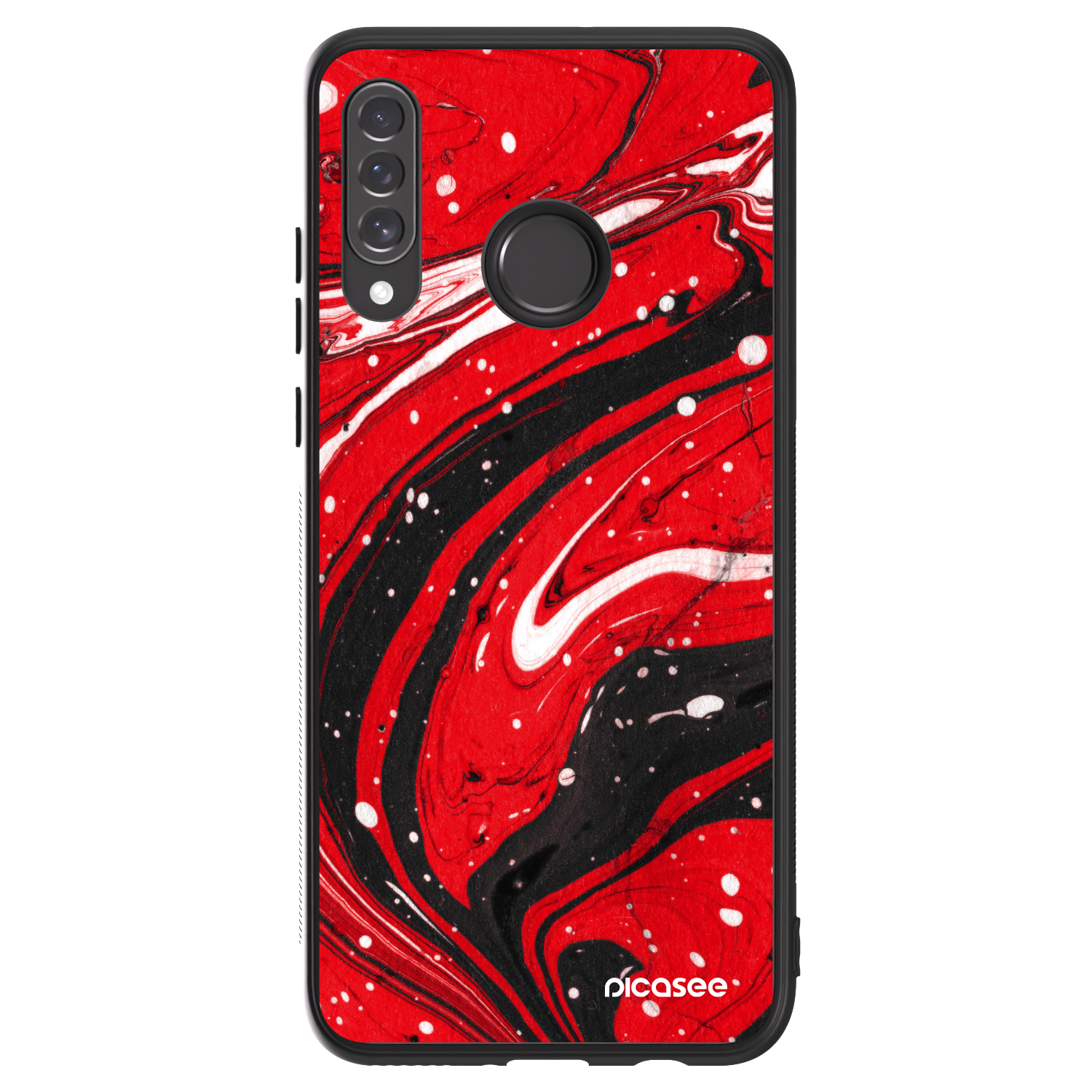 Picasee ULTIMATE CASE na Huawei P30 Lite - Red black