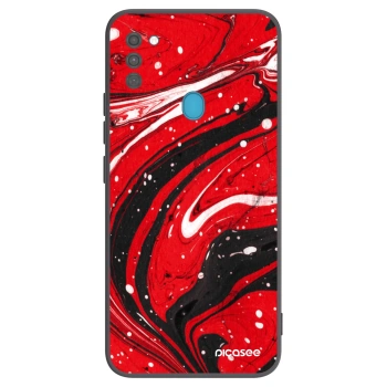 Etui na Samsung Galaxy M11 - Red black