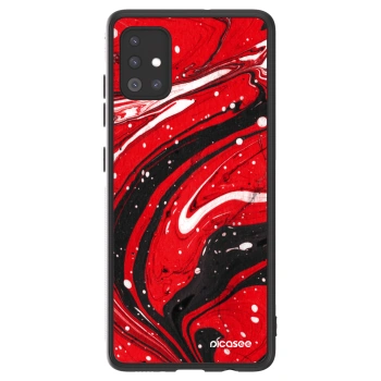 Picasee ULTIMATE CASE na Samsung Galaxy A51 A515F - Red black