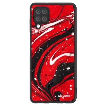 Picasee ULTIMATE CASE na Samsung Galaxy A12 A125F - Red black