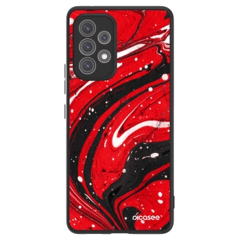 Picasee ULTIMATE CASE na Samsung Galaxy A52 5G A525F - Red black