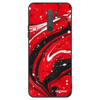 Etui na Xiaomi Redmi 9 - Red black