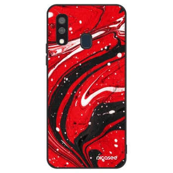 Etui na Samsung Galaxy A40 A405F - Red black
