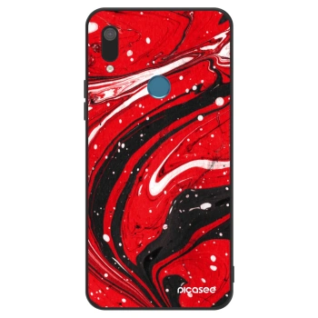 Etui na Huawei Y7 2019 - Red black