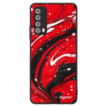 Etui na Huawei P Smart 2021 - Red black