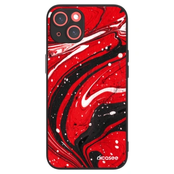 Picasee ULTIMATE CASE na Apple iPhone 13 - Red black