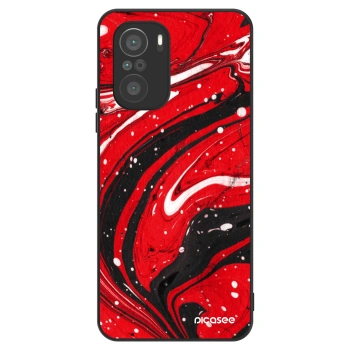 Etui na Xiaomi Poco F3 - Red black