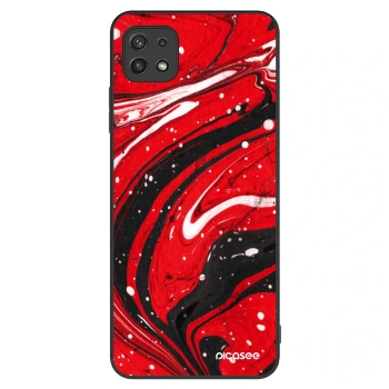 Etui na Samsung Galaxy A22 A226B 5G - Red black