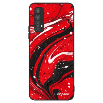 Etui na Realme 7 - Red black