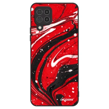 Etui na Samsung Galaxy A22 A225F 4G - Red black