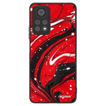 Picasee ULTIMATE CASE na Xiaomi Redmi Note 11 Pro 5G - Red black