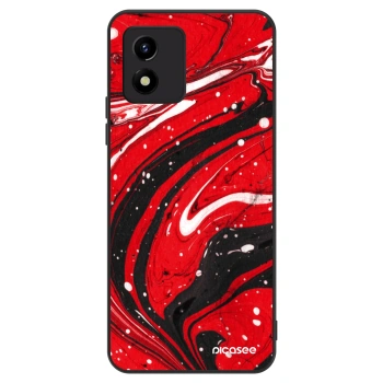 Etui na Vivo Y01 - Red black