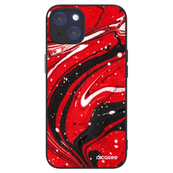 Picasee ULTIMATE CASE na Apple iPhone 14 - Red black