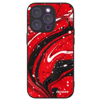 Picasee ULTIMATE CASE na Apple iPhone 14 Pro - Red black