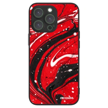 Picasee ULTIMATE CASE MagSafe pro Apple iPhone 13 Pro - Red black