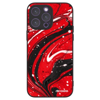 Picasee ULTIMATE CASE MagSafe pro Apple iPhone 14 Pro Max - Red black