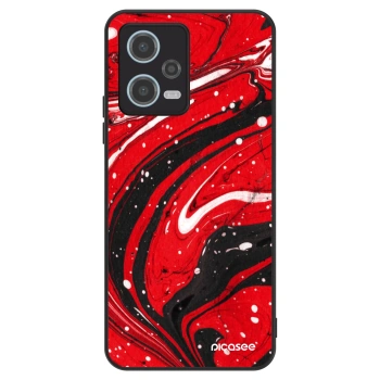 Etui na Xiaomi Redmi Note 12 5G - Red black