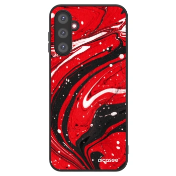 Picasee ULTIMATE CASE na Samsung Galaxy A14 4G A145R - Red black