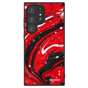 Picasee ULTIMATE CASE PowerShare pro Samsung Galaxy S24 Ultra S928B 5G - Red black