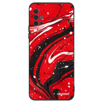 Etui na Motorola Moto G30 - Red black