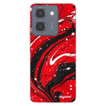 Etui na Vivo Y36 4G - Red black